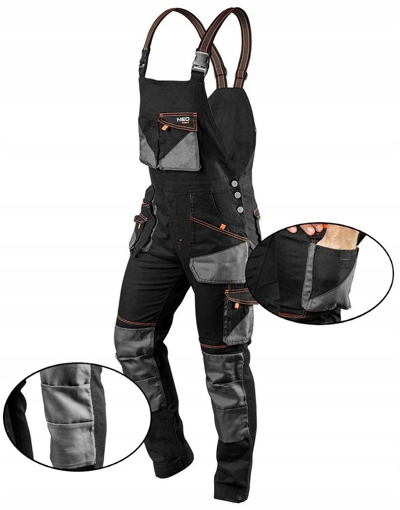 Hd Slim Work Dungarees Size Neo 1 Pc