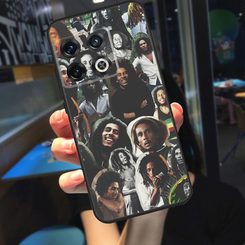 Bob Marley Quotes Rasta Reggae Funda For OnePlus 12R 13 R 12 11 9 10 Pro 8T 9RT 10T OnePlus Nord 4 CE 2 3 Lite N20 N30 Case