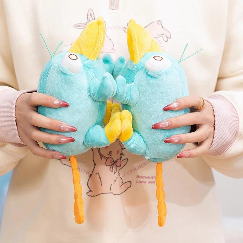 Juguete de Peluche de Ornitorrinco Azul Kawaii de 25 cm Adorable Peluche de Perry el Ornitorrinco con Pico Amarillo Regalo de Cumpleaños Decoración de Habitación