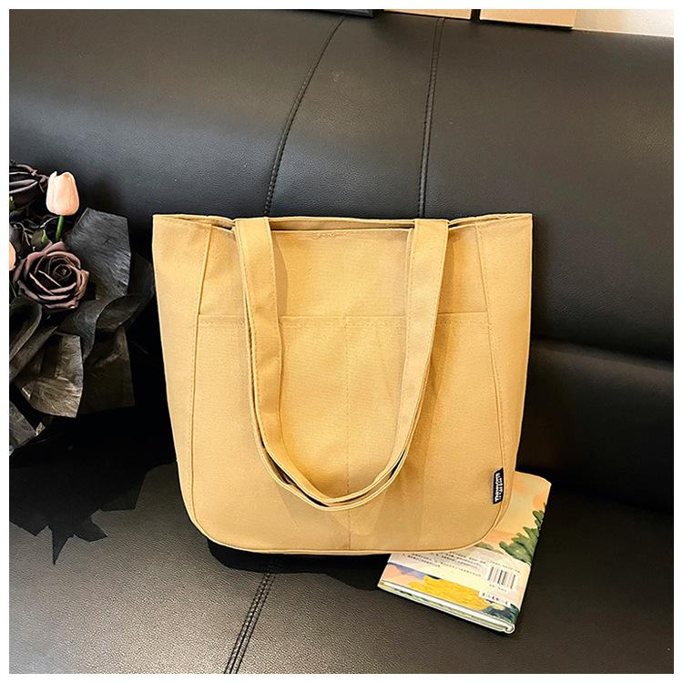 

Новая высококачественная сумка-тоут для выхода в свет и поездок на работу, простая и универсальная сумка через плечо для поездок на работу, корейская версия сумки-тоут большой вместимости хаки