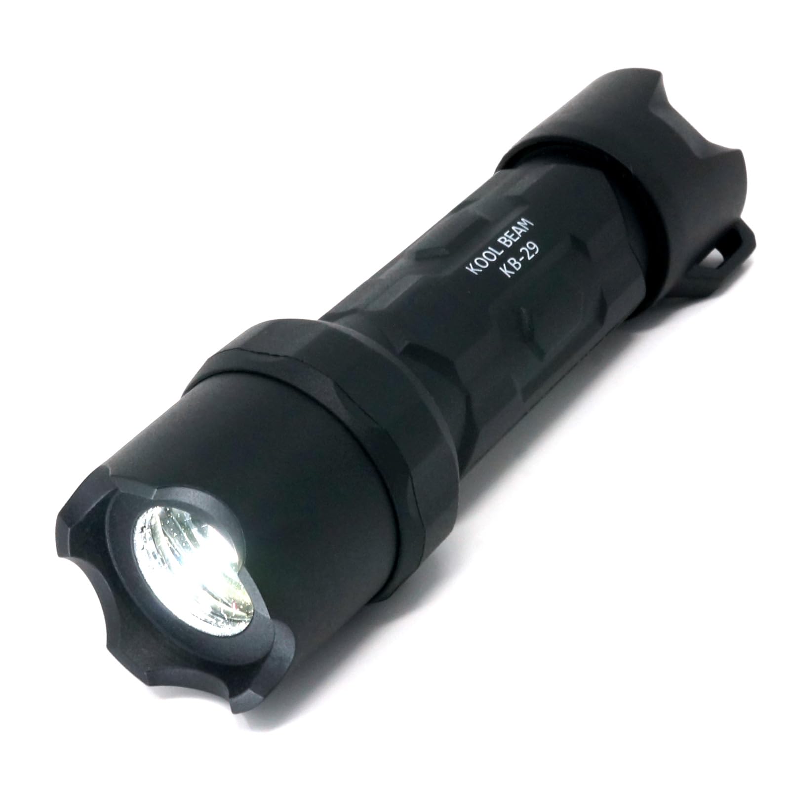 

KOOL BEAM IMPACT IPX8 Waterproof LED Powered by 3 AAA Polysteel Tough Body High-Power Flashlight, KB-29, Batteries, Double-Walled