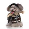 Cozy Stand-up Pet Outfits: Cute Autumn/Winter Cotton Clothes for Dogs and Cats, Christmas Style.