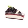 Blackberry Triangle Cake Slice Refrigerator Magnet Ornament - Fake Dessert Shop Decoration