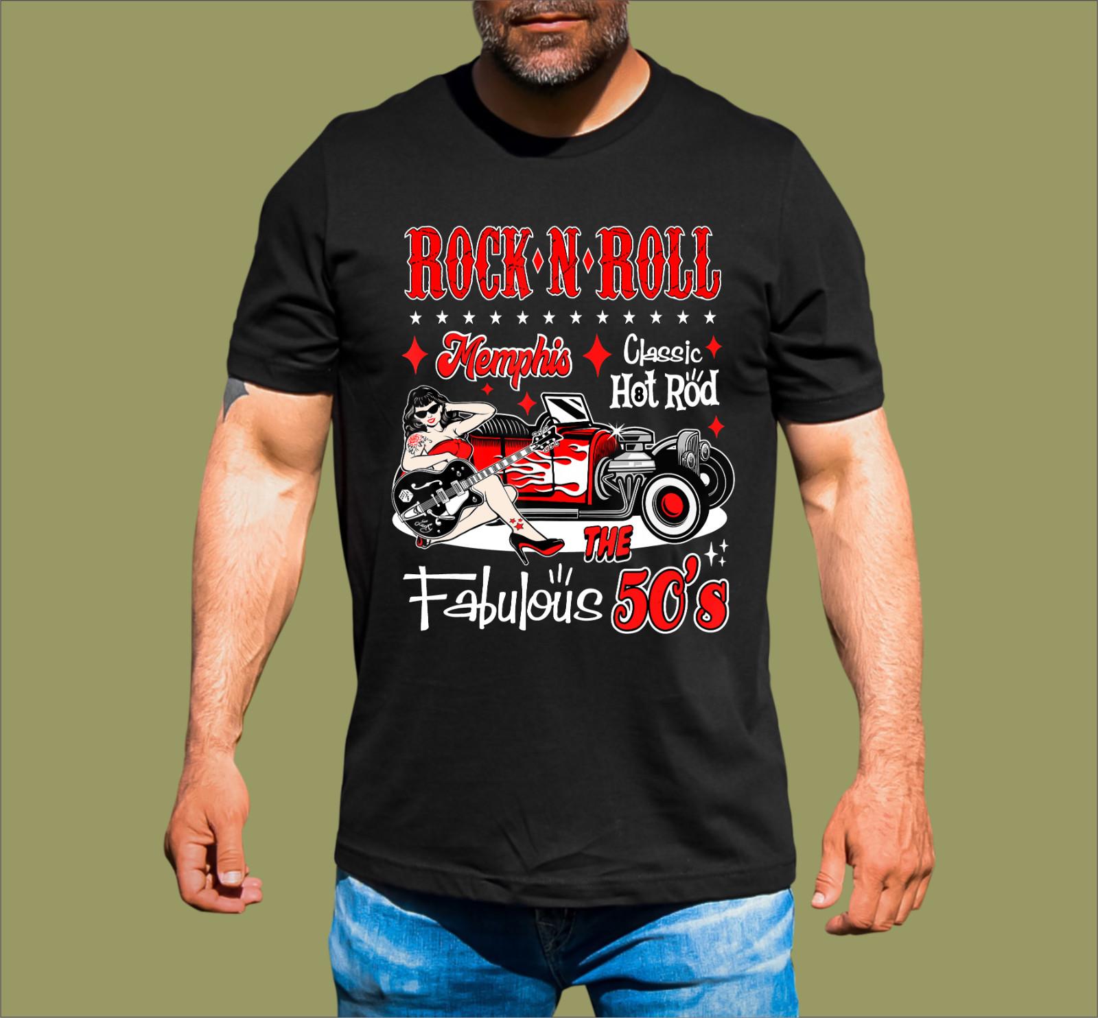 ROCK N ROLL MEMPHIS T-SHIRT XXL