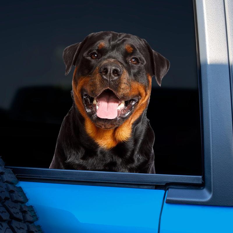 Rottweiler Dog Vinyl Decal Animal Sticker Waterproof Accessories Car Styling Car Accessories JM24