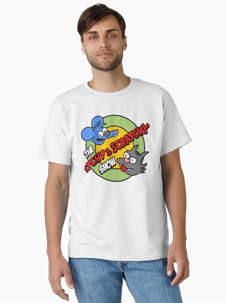 Tom & Jerry The Itchy & Scratchy Show Classic T-Shirt