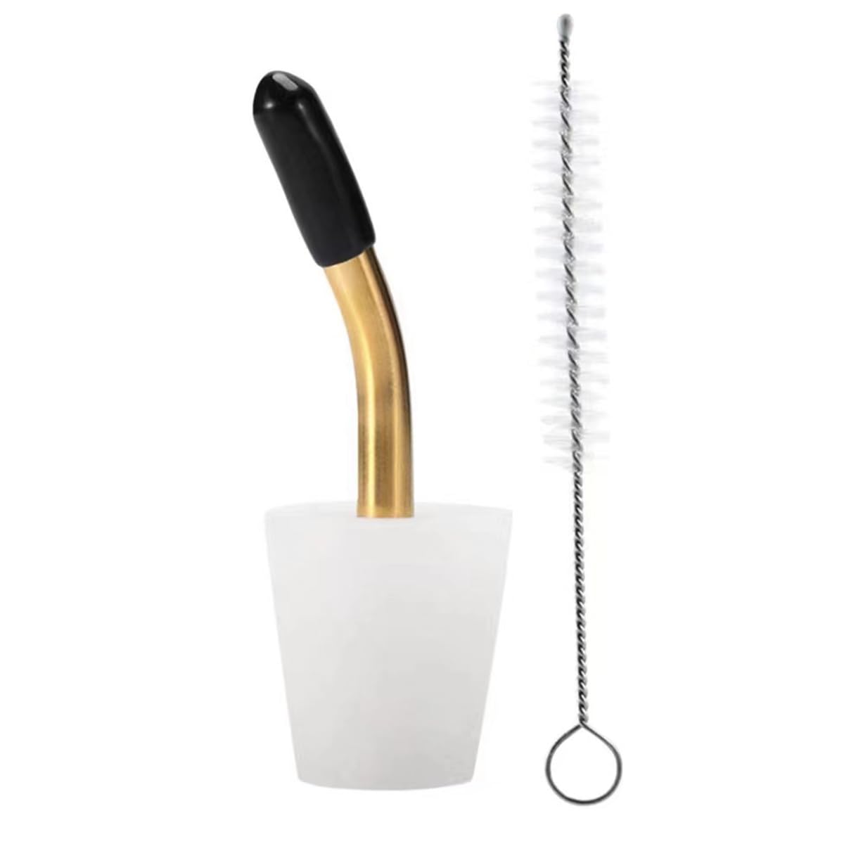 

Удлинитель носика чайника Yoseka, Чайник для улицы, Скиттер, Кастрюля, Чайник для кемпинга, со щеткой для чистки, Насадка, Деталь для кофе, Легкий, Алюминий и