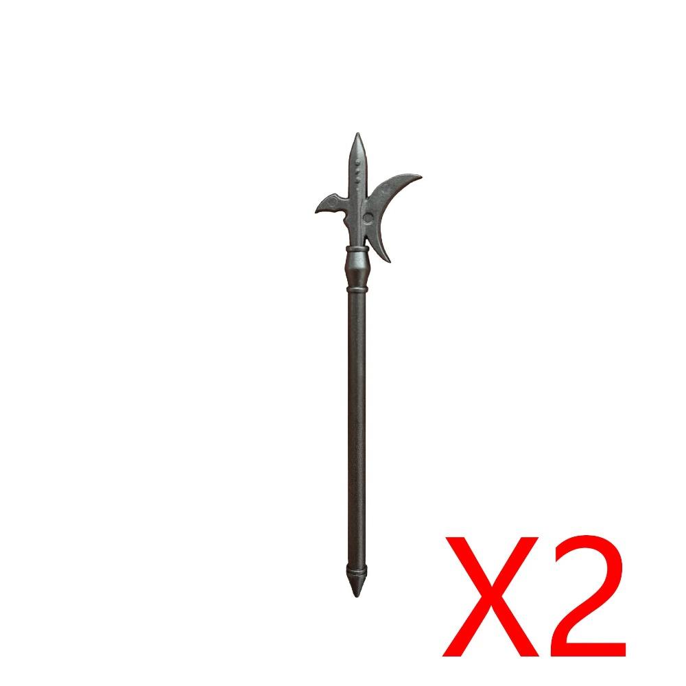 MOC Building Blocks Medieval Military Solider Figures Knights Weapons Accessories Helmet Sword Spear Bow Axe Mini Bricks Toys
