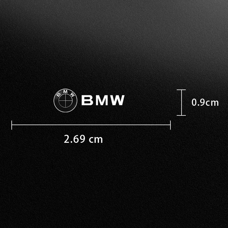 X4 X5 X6 For BMW Car Interior Sticker Central Control Decals Emblem Badge For BMW 50th Kith F30 F10 E90 E46 E60 E70 E39 E36 E87