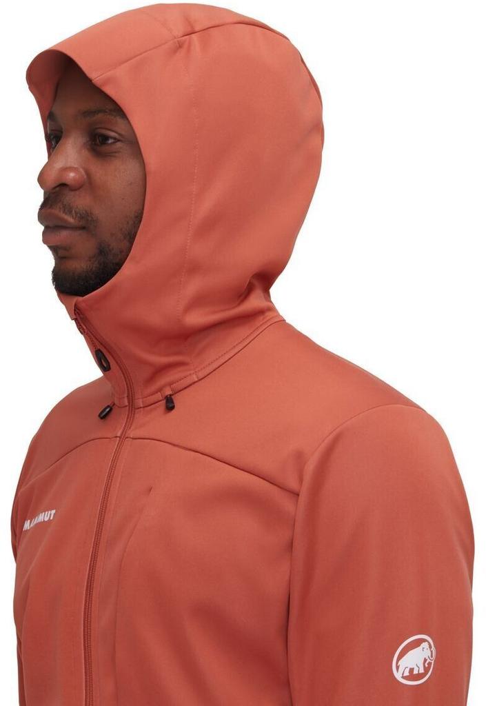 Mammut Ultimate VII Softshell Hooded Jacket Куртка с капюшоном кирпичного цвета