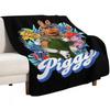Miss Piggy Throw Blanket Air Conditioner Soft Blanket for Office Home