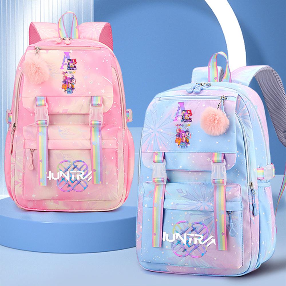 Anime K-Pop Łowcy Demonów Drukowany Plecak Wodoodporny o Dużej Pojemności Teenger Uczeń Dziewczyna Chłopak Tornister Torba na Książki Kobiety Torba Podróżna