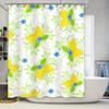 Colorful Geometric Shower Curtain Waterproof Fabric Bathroom Decor Custom Printed Art Water Resistant Print Shower Curtains Set