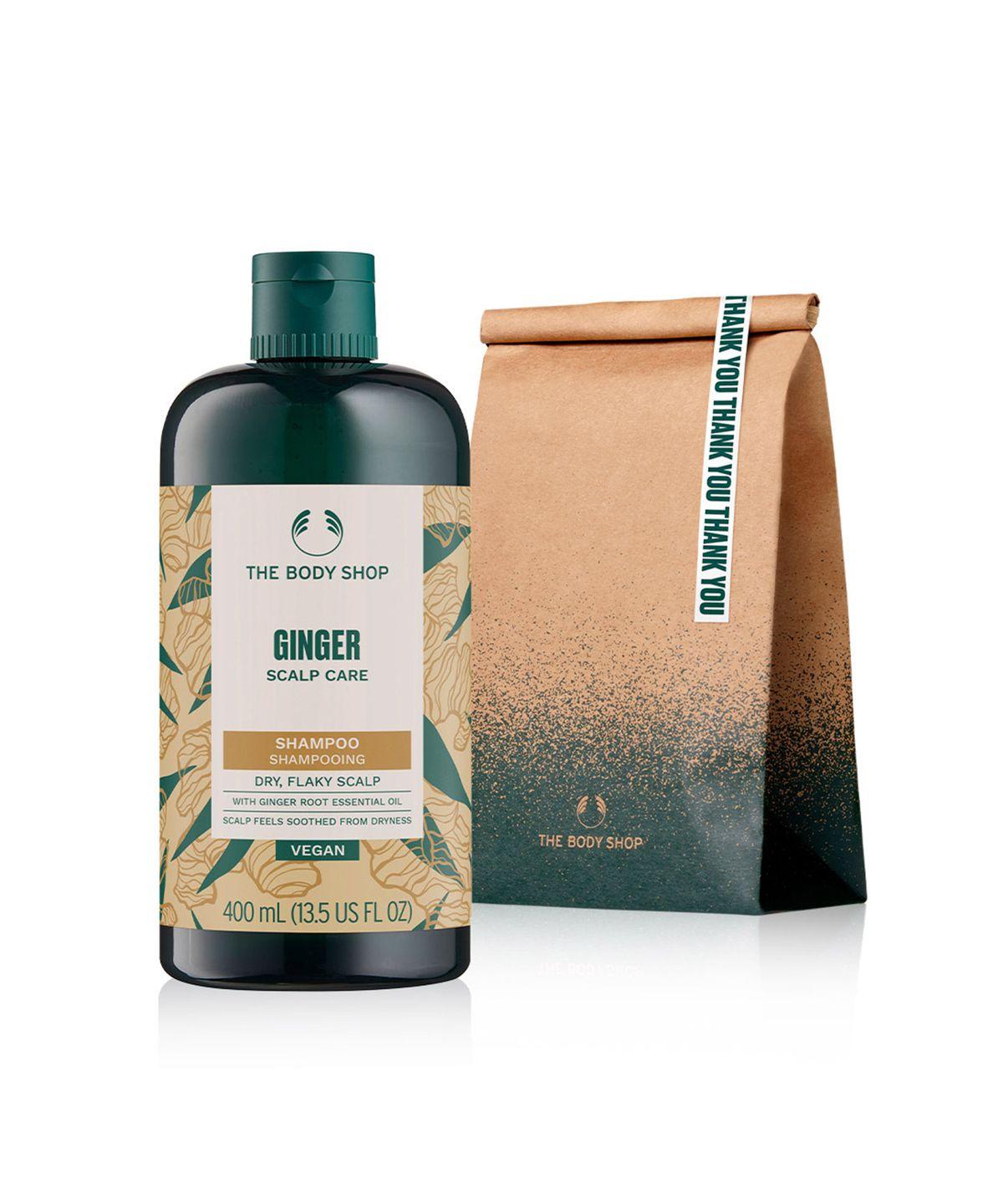 [The Body Shop] Ginger Scalp Care Shampoo 400ML Set (Single Bag Packaging) (888129)