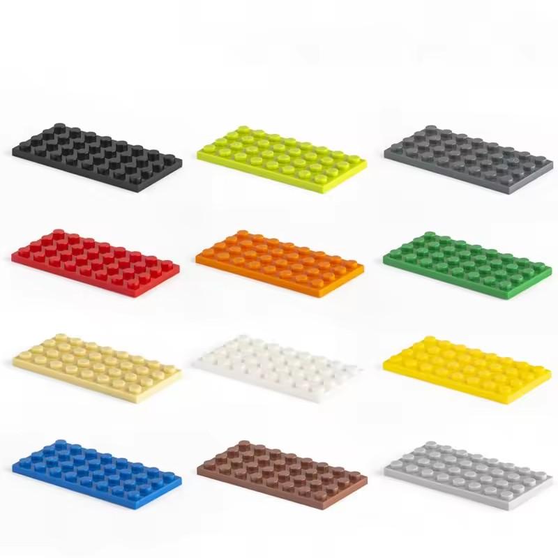 

50g/12PCS 3035 Thin Bricks 4x8 Dots Building Blocks Moc Compatible with Bricks DIY Children s Toy Assembly