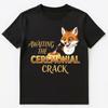 Dessertelsker Ræv Creme Brulee Foodie Unisex T-shirt
