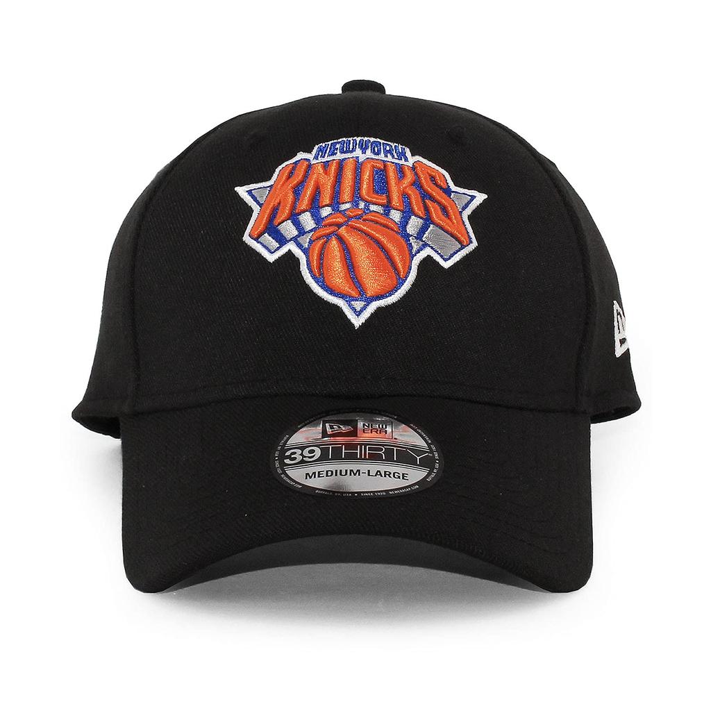 (New Era) New York Knicks 39THIRTY [NBA TEAM CLASSIC FLEX FIT CAP] NEW ERA NEW YORK KNICKS Black Hat Stretch Fit (LXL (approx. 60.6-63.5cm), l) [Used]