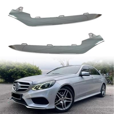 2x Stoßstange vorne Chrom Zierleiste für Benz W212 E-Klasse 2128852874 2128852774