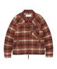 Thevinylhouse Flannel Jacket Brown