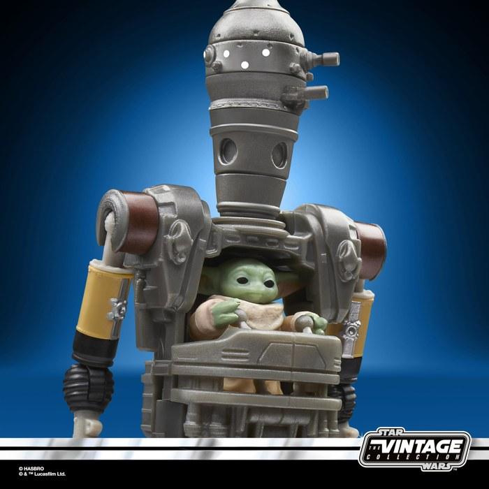 Star Wars Vintage Collection IG-12, Grogu & Anzellan 3.75-inch Action Figure 3-Pack