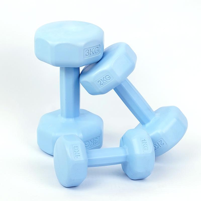 Colored Dumbbells for Commercial and Home Gym Arm Slimming Training 1 kg синий
