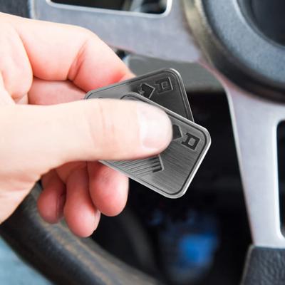 EDC Magnetic Guide Rail Novelty Pattern Push Type Anti-Anxiety Rectangular Stress Relief Gifts