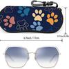 Zipper Glasses Wallet Zipper Myopia Eyeglasses Case Diving Material Eyewear Box High Quality For Sunglasses Daily Use Outdoor