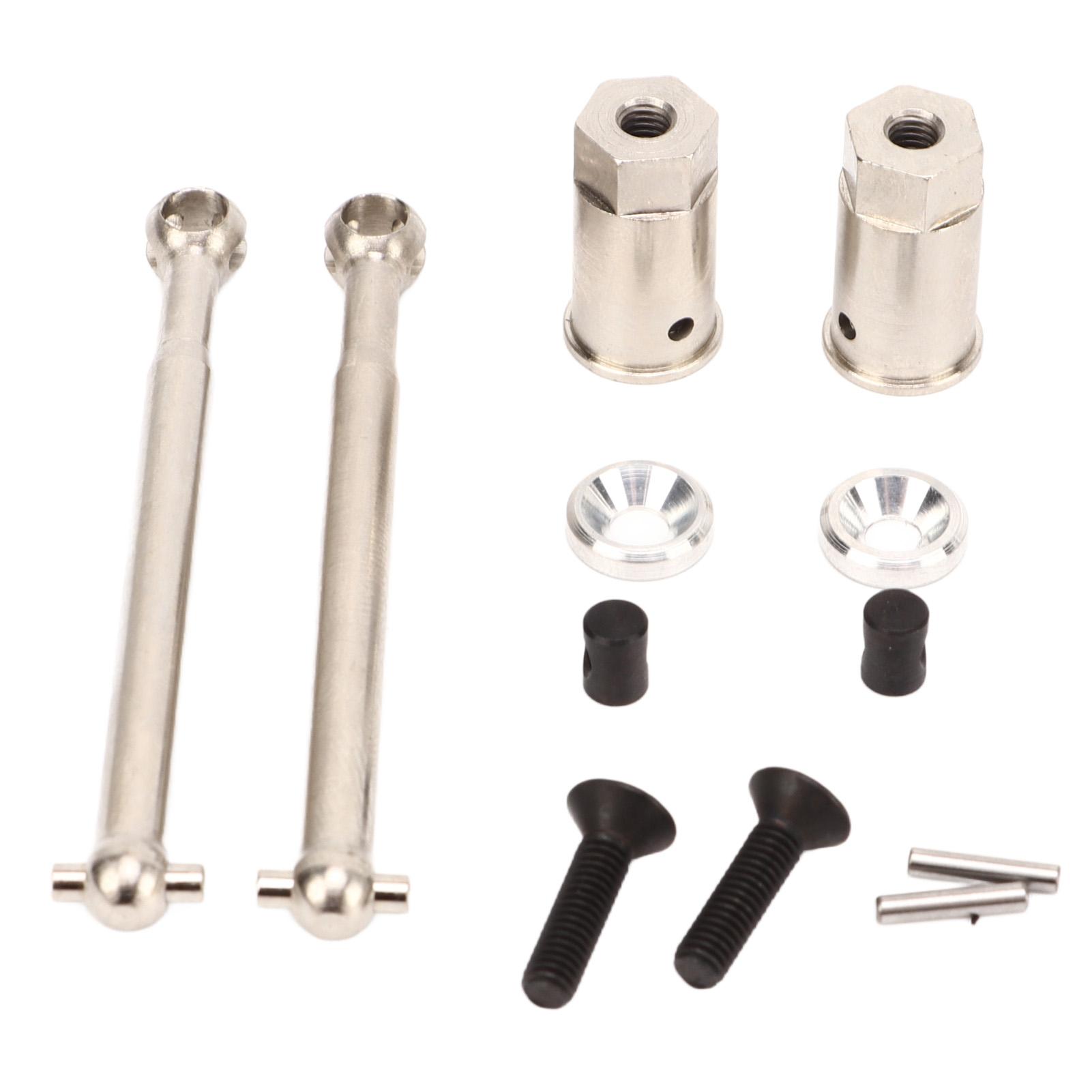 

54mm RC Front Wheel Drive Shaft CVD Steel RC Front Drive Axle for Axial Yeti JR 118 Replacement