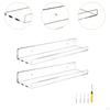Bathroom Organizer Shelf Display Stand Accessories Shower Caddies Wall Mounted for