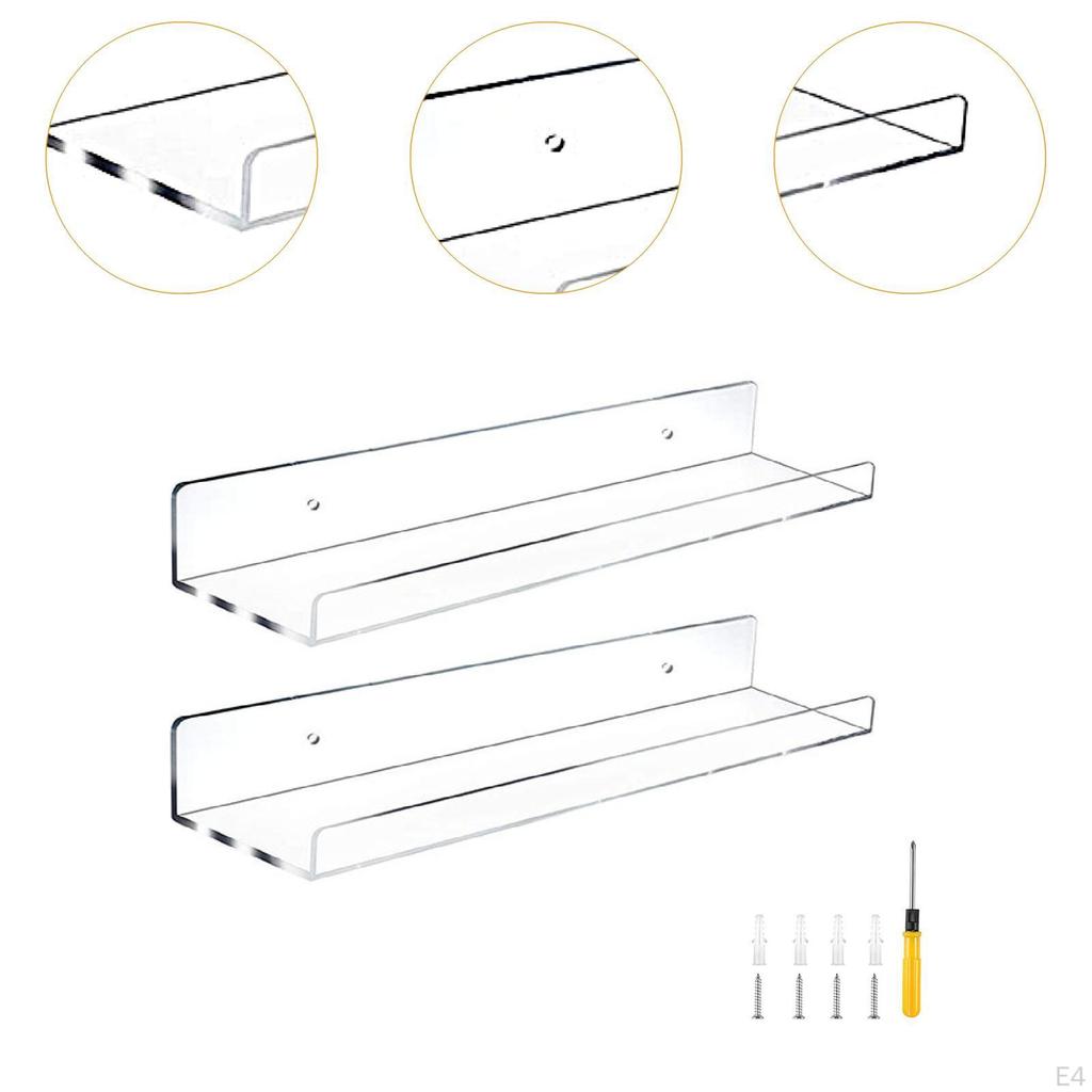 Bathroom Organizer Shelf Display Stand Accessories Shower Caddies Wall Mounted for