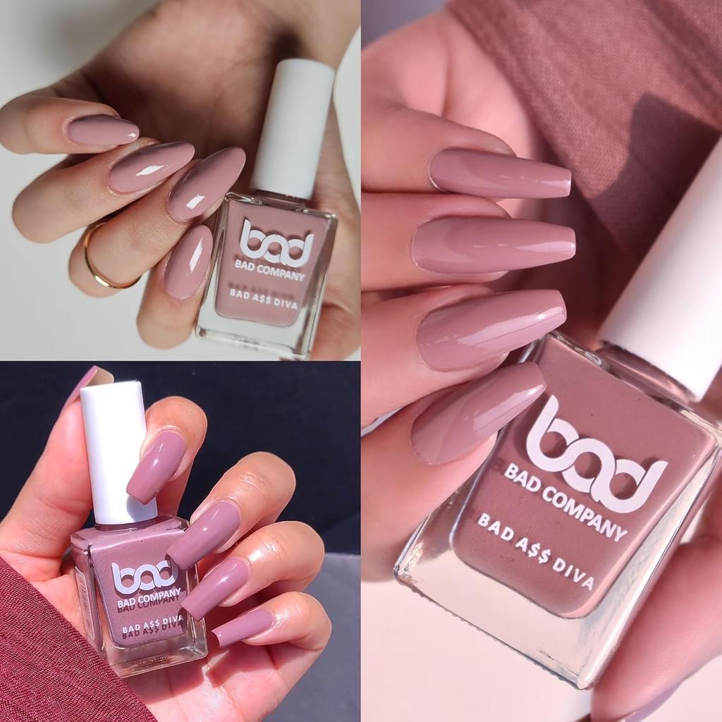 No Toxin Nail Polish Combo (10Ml Each X 3) | Long Wear, Quick Dry, Chip Resistant Nail Paint | Vegan, Cruelty-Free | Gel Nail Polish Creme Finish
