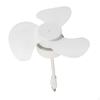 USB Powered Ceiling Fan Hanging Silent Desk 360°Rotatable Portable Canopy for RV