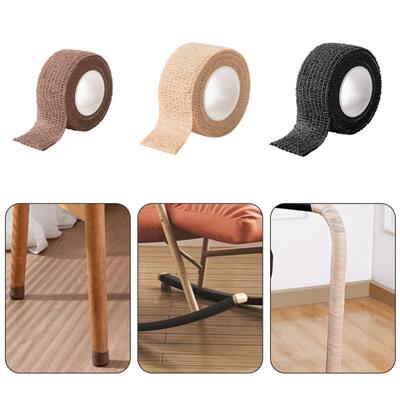 4 Rolls Chair Leg Hats Non Woven Fabric Feet Protector Pads Silent Shockproof Protective Tape Furniture Table Socks Plugs Home Decor