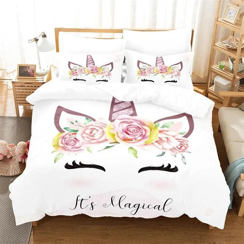 Pink Eyelash Duvet Cover Set Girls Women Eyelash Heart Printed Bedding Set Closed Eyes Pattern Design Comforter Cover Queen Size