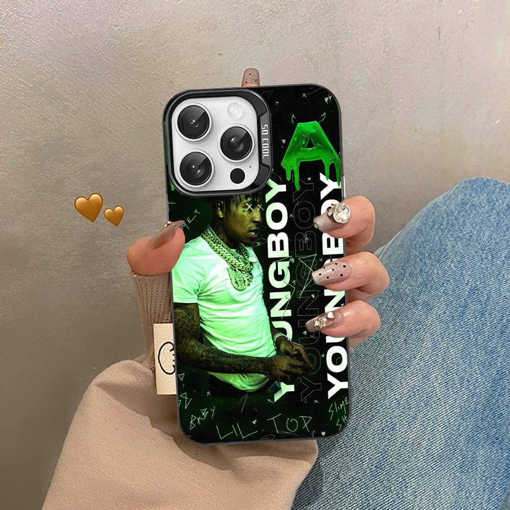 Rapper Youngboy Never Broke Again For IPhone 17 16 15 14 13 12 11 Pro Max Plus Matte Color Back Phone Cover