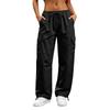 Women's Casual Cargo Pants with Multiple Pockets for Outdoor & Everyday