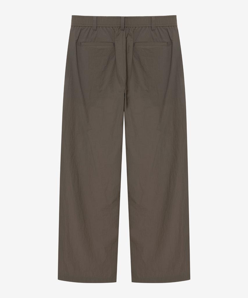 MINDBRIDGE [All Day Cool] Wide One-Pleat Full Elastic Waist Pants - 2 Colors