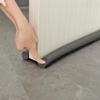 Door Draft Stopper 37.4 Inch EPE Foam Non Woven Fabric Under Door Noise Blocker Sealing Strip for