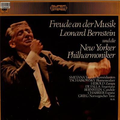 Płyta LP LEONARD BERNSTEIN I NOWY JORK  - Radość z Muzyki SS71052 CBS Niemcy Klasyczna Używana