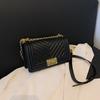 New high-end embroidery thread chain chain bag single shoulder crossbody women's bag