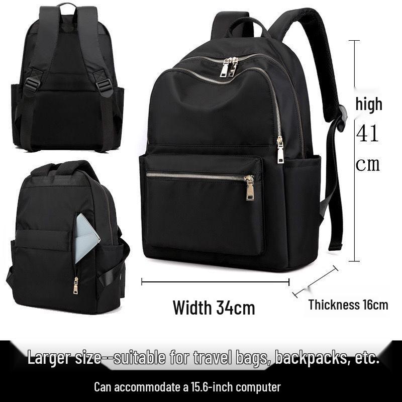 Trendiger Vielseitiger Rucksack im Koreanischen Stil für Damen: Großes Fassungsvermögen, Wasserdicht, Reise- & Wickeltasche