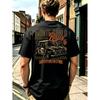 Men's T-Shirt Monte Carlo Rally '79 Classic Mini Tee Black Cotton Shirt Perfect for Racing Fans Nostalgic Lovers