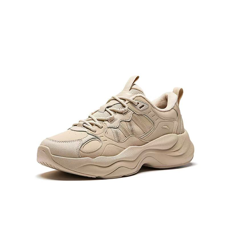 Anta Zapatillas de papá casuales versátiles cómodas sencillas modernas amortiguadoras resistentes al desgaste de caña baja para hombre 112548840-8