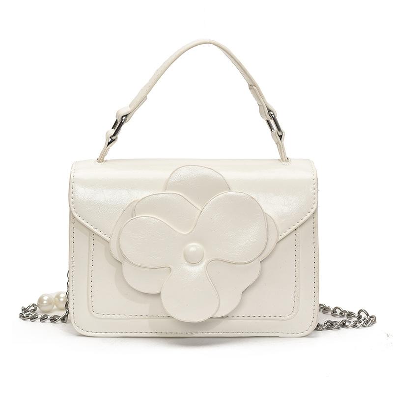 

Модная портативная маленькая квадратная сумка, женская новая универсальная повседневная наплечная сумка-мессенджер белый