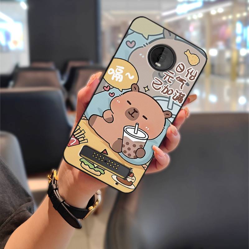Cartoon Stoßfestes Handyhülle Für MOTO Z4 Play Graffiti Modedesign Wasserdicht Schmutzabweisend Anti-Knock TPU Langlebig
