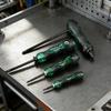 Telescopic Magnetic Ratchet Screwdriver Dual Use Slotted Phillips Double Head Precision Screw Driver Bits Home Repair Tool Set