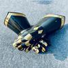 Luvas de armadura gótica medieval, luvas góticas de fantasia sombria, luvas vestíveis, fantasia, cosplay, LARP, RPG, Natal, peça colecionável