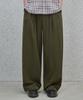 Good Life Works Double-Pleat Wide Nylon Pants Khaki