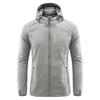 Sommer Herren Kapuzen-Sonnenschutzjacke - Leichte UV-Beständige Hautschutzjacke Outdoor Windjacke