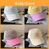 Embroidered Butterfly Bow Baseball Cap With Breathable Cotton Material For Casual Wear